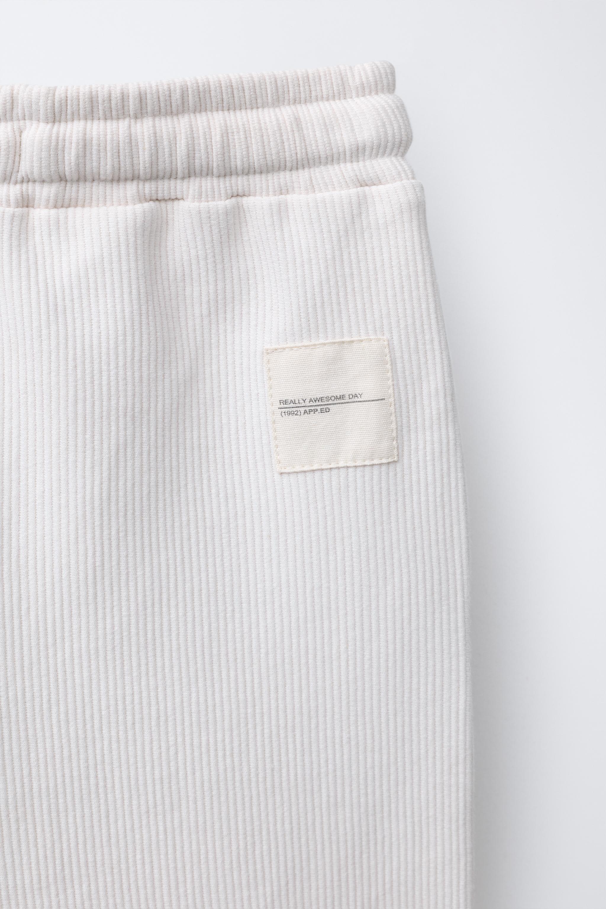 OTTOMAN T-SHIRT AND BERMUDA SHORTS SET WITH LABEL